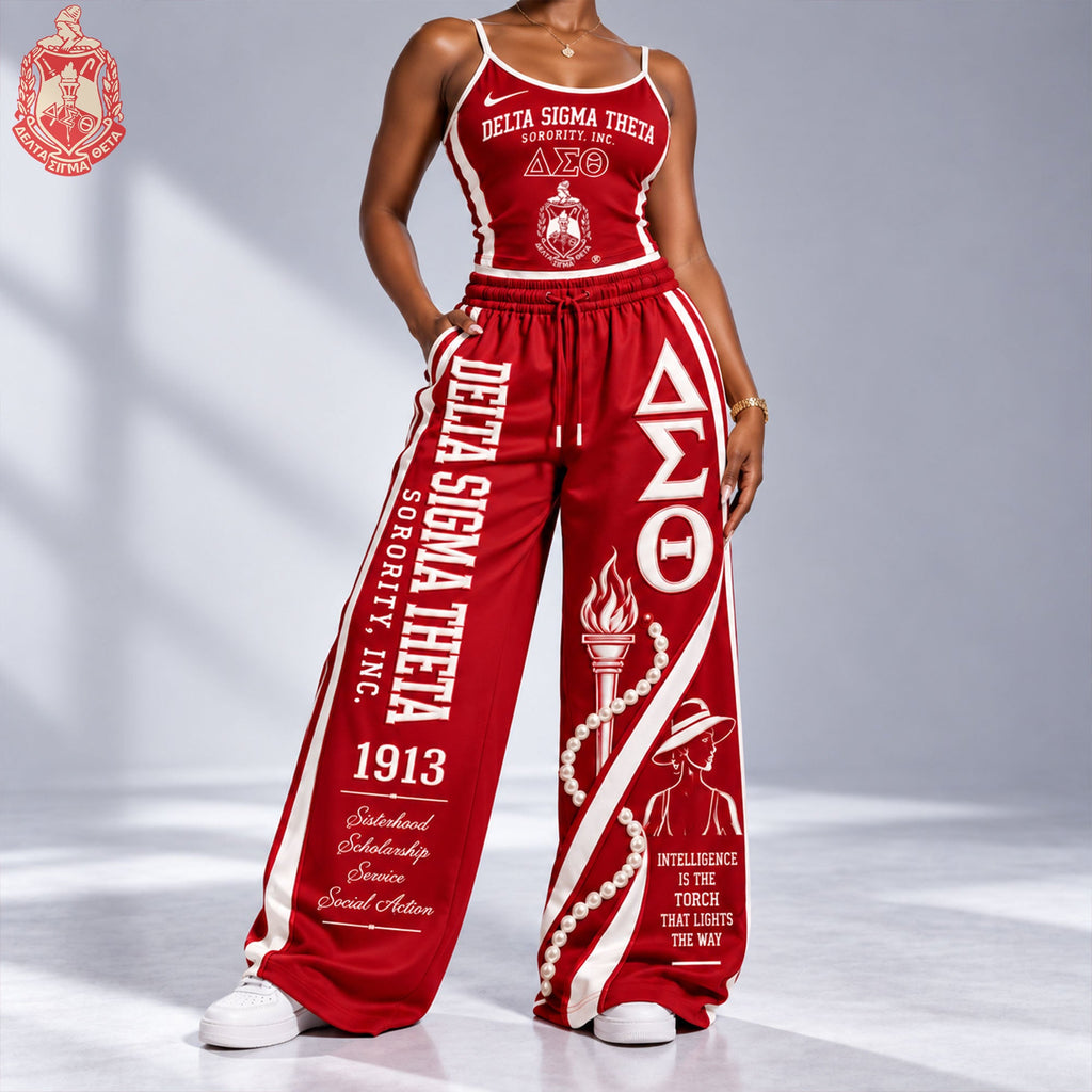 PREMIUM CAMI WIDE LEG PANTS SET HANNN TND DST 2209262