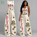 Varsity Chic TankTop Two-Piece Set HCT APT AKA 2109266