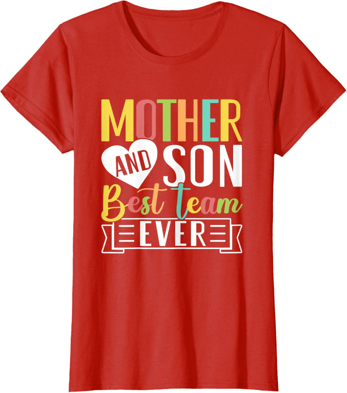 Mothers Day Mama Mom Son Love Mommy Mama Mother's Black Unisex Classic Fit Crew Neck Short Sleeve Mother Shirt