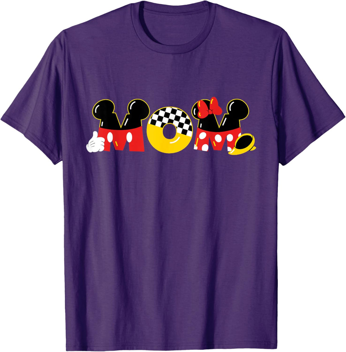 Disney Mickey Mouse & Minnie Mouse Mom Mother\u2019s Day Birthday Mother Shirt