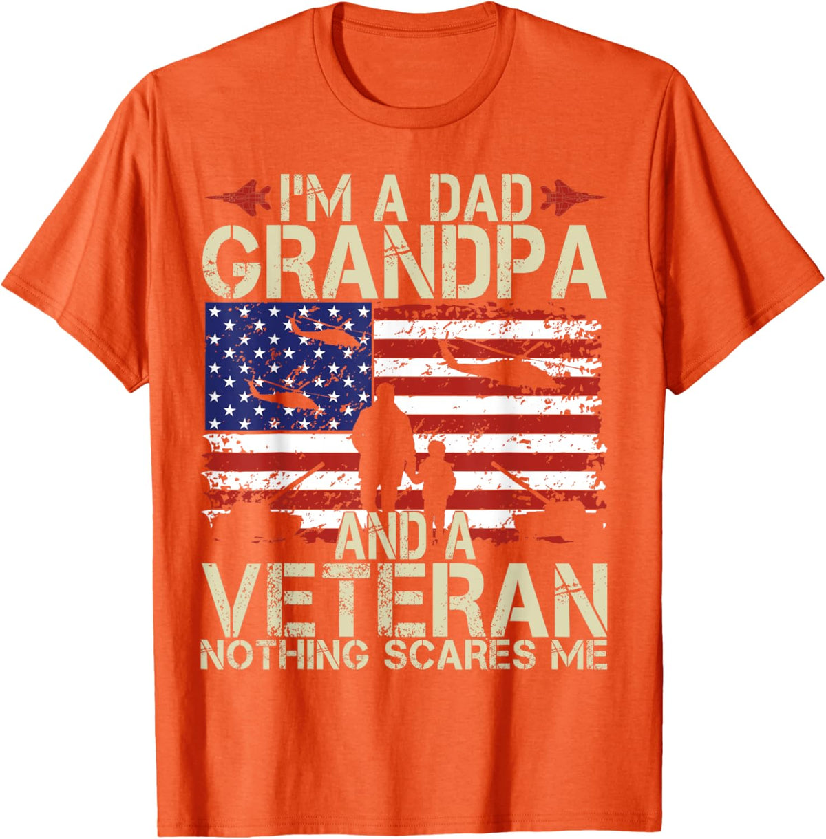 I'm A Dad Grandpa And Veteran Fathers Day Papa Grandpa Gifts