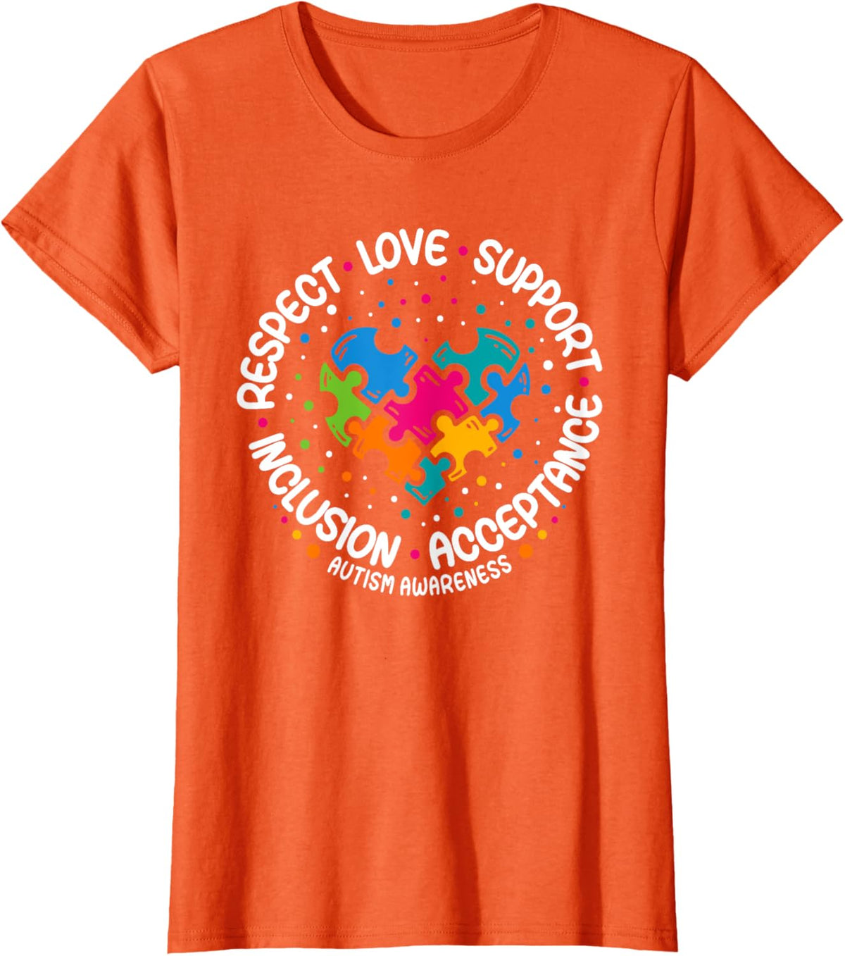 Autism Awareness Respect Love Support Blue Autism