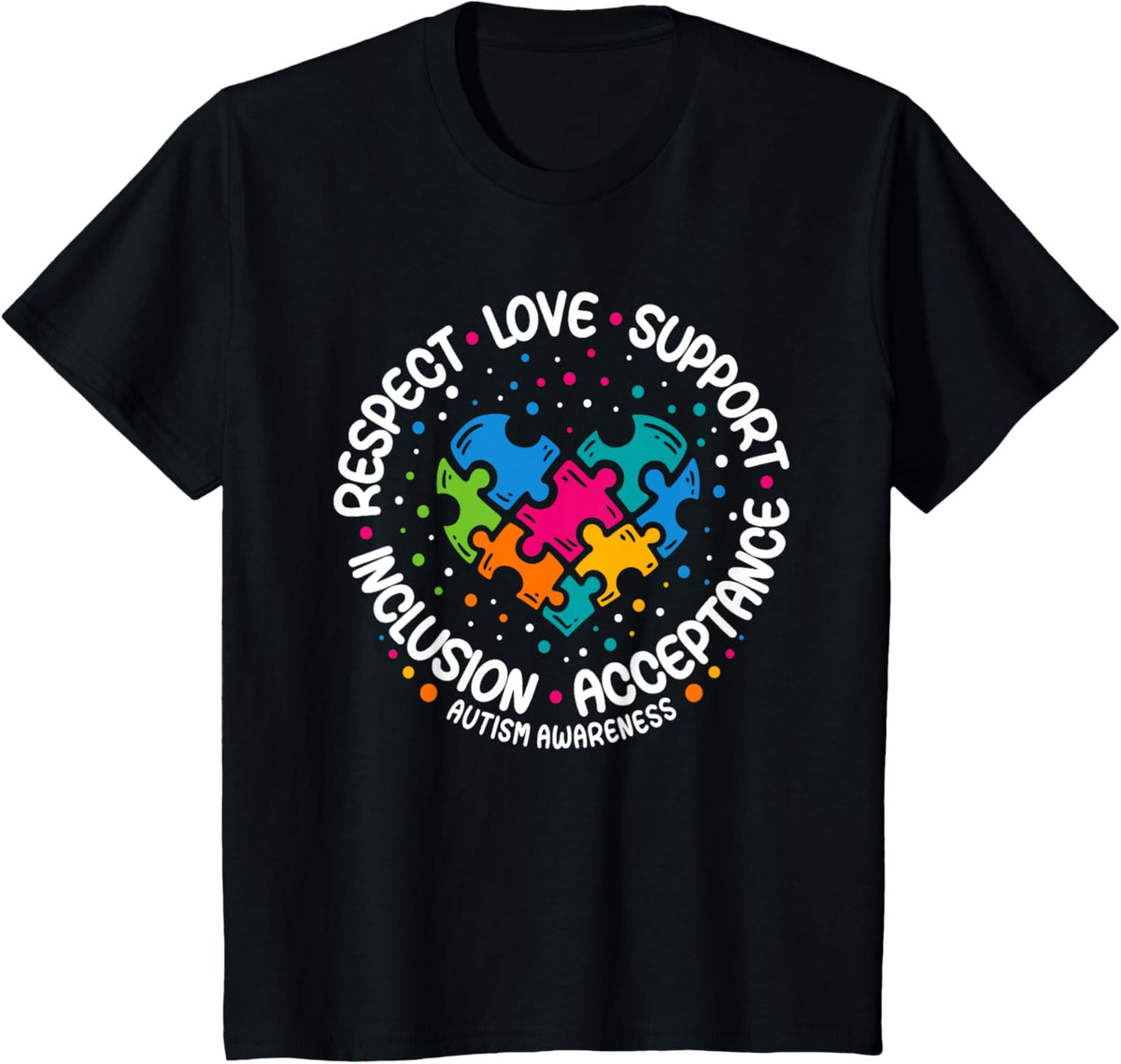 Autism Awareness Respect Love Support Blue Autism