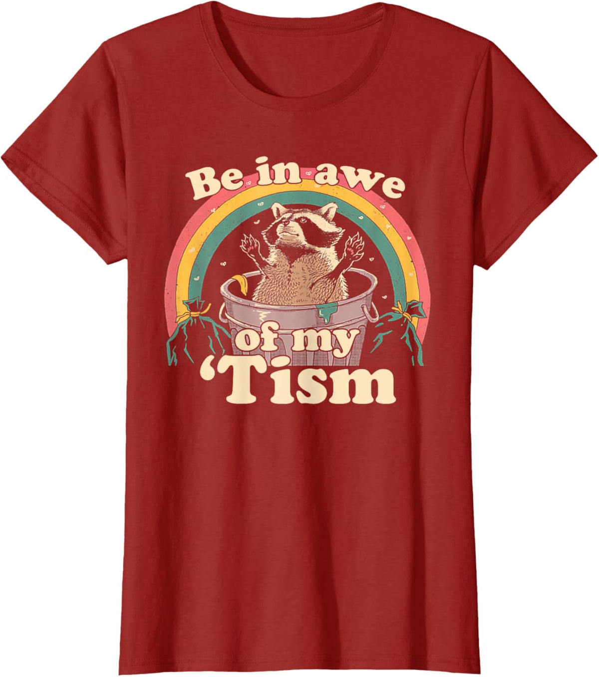 Autism Funny Be In Awe Of My 'Tism Meme Autistic Raccoon