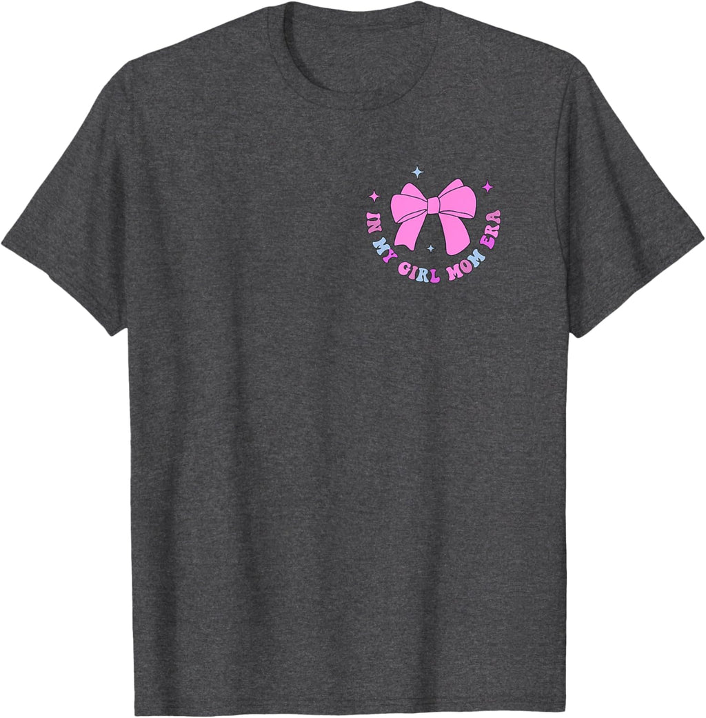 In My Era Mom Groovy Ribbon Girls Mother's Day