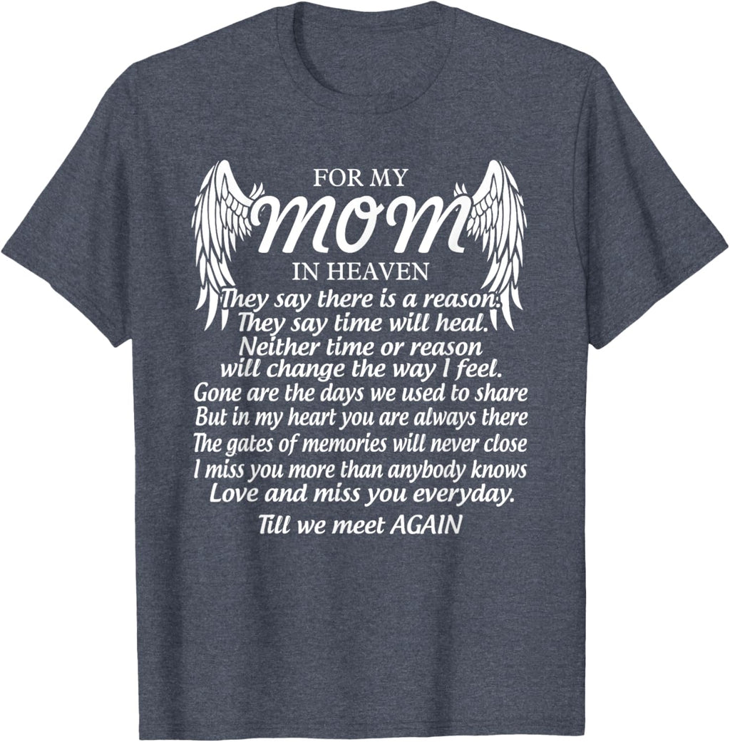For My Mom In Heaven Love My Mom So Much Missing Mother Day