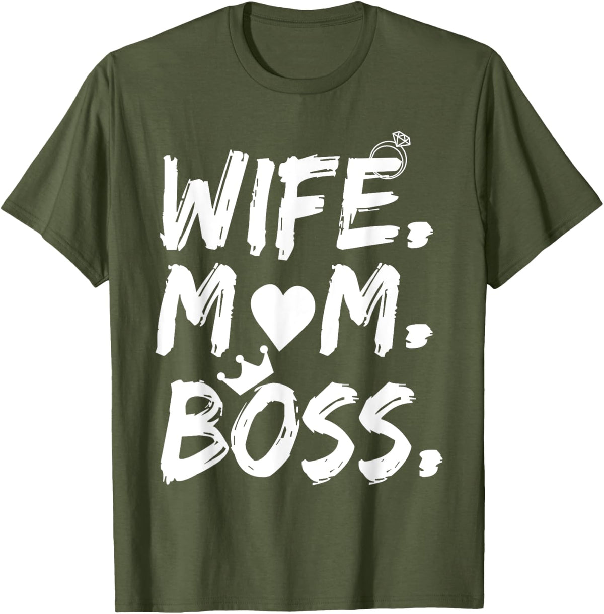 T-shirt for Wife Mom Boss Funny Mother's Day Mother Shirt