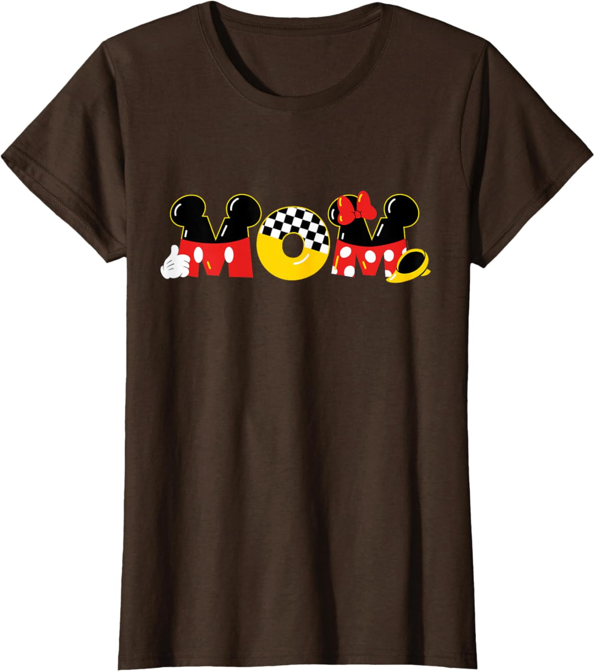 Disney Mickey Mouse & Minnie Mouse Mom Mother\u2019s Day Birthday Mother Shirt