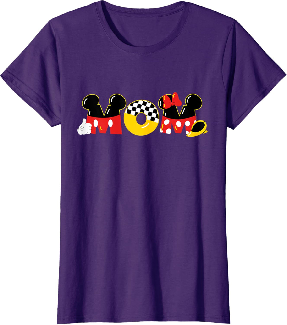 Disney Mickey Mouse & Minnie Mouse Mom Mother\u2019s Day Birthday Mother Shirt