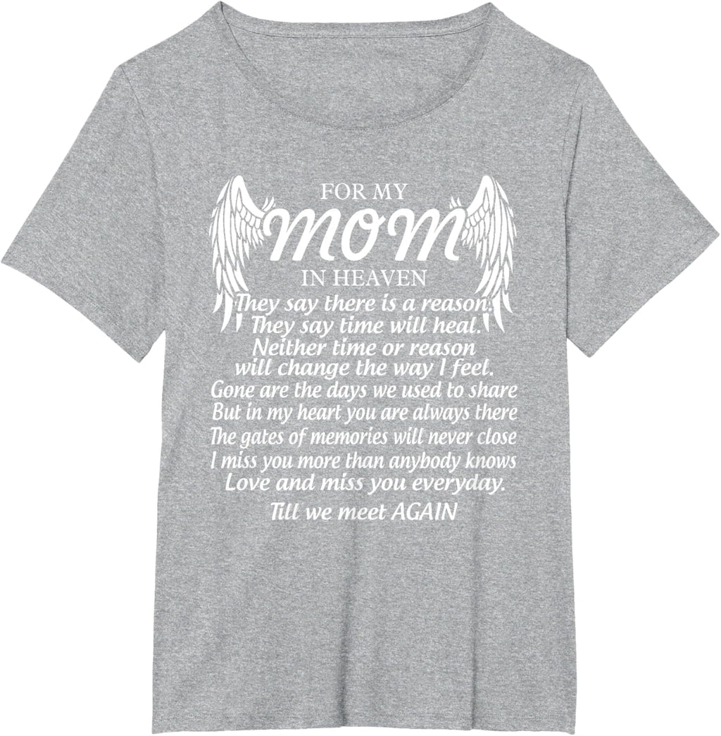 For My Mom In Heaven Love My Mom So Much Missing Mother Day